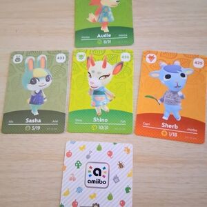 Nintendo Amiibo Animal Crossing Card Collection